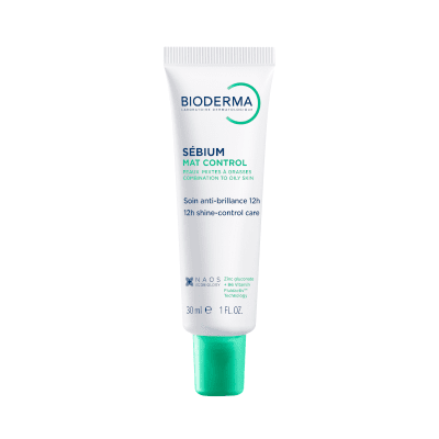 BIODERMA drėkinantis ir kontroliuojantis odos blizgesį kremas riebiai ir mišriai odai SEBIUM MAT CONTROL, 30 ml