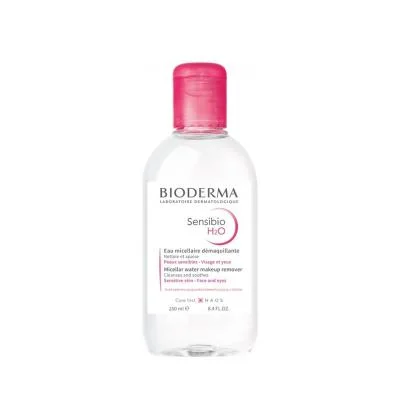 BIODERMA micelinis valomasis vanduo jautriai odai SENSIBIO H2O, 250 ml