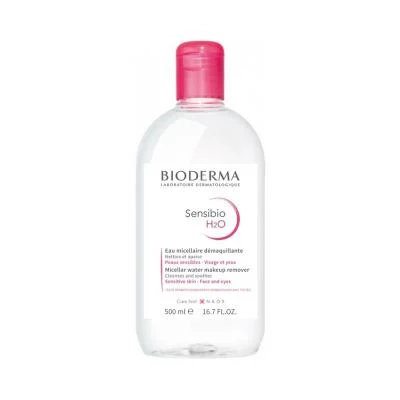 BIODERMA originalus micelinis valomasis vanduo jautriai odai SENSIBIO H2O, 500 ml