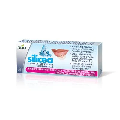 SILICEA gelis Lip Herpes 5 g