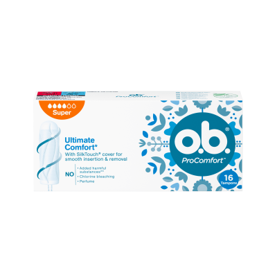 O.B. higieniniai tamponai Pro Comfort Super N16