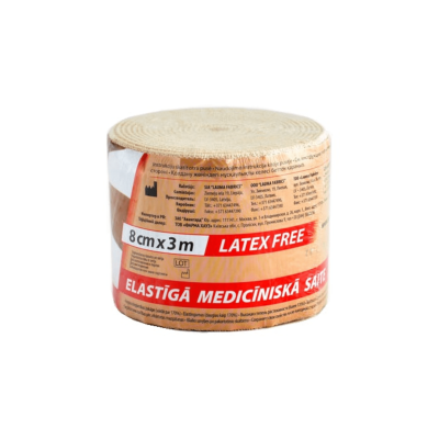 LAUMA elastinis tvarstis 8 cm x 3 m, N1 