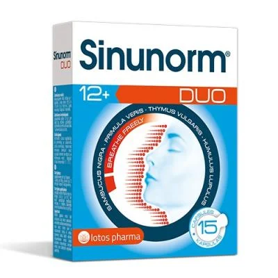 Sinunorm® DUO 15 kapsulių