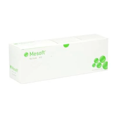 Mesoft keturkampiai tamponai 5 x 5 cm, sterilūs N150 