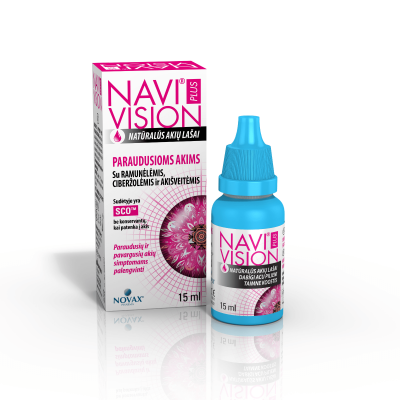 NaviVision akių lašai paraudusioms akims 15 ml