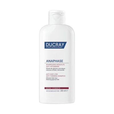DUCRAY  plaukų slinkimą ir retėjimą mažinantis šampūnas ANAPHASE CHRONIC, 200 ml