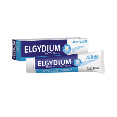 ELGYDIUM dantų pasta apnašų kontrolei ANTI-PLAQUE, 75 ml