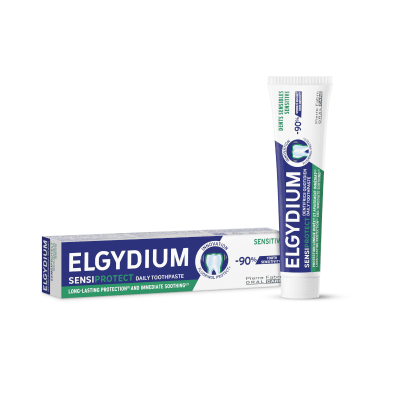 ELGYDIUM dantų pasta jautriems dantims su fluoru SENSIPROTECT, 75 ml