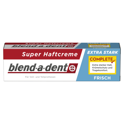BLEND A DENT fiksuojamasis protezų kremas FRESH DENTURE, mėtų skonio, 47 g