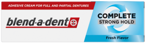 BLEND A DENT Fiksuojamasis dantų protezų kremas BLEND A DENT Original Complete, 47 g