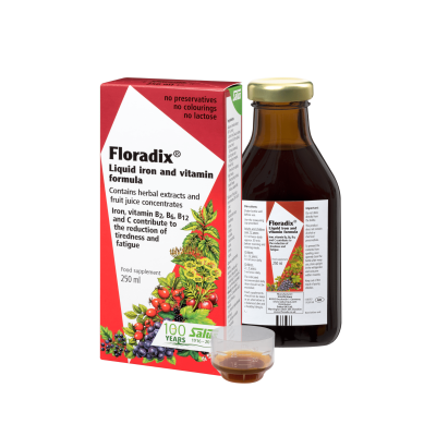 FLORADIX skystosios geležies formulė, 250 ml