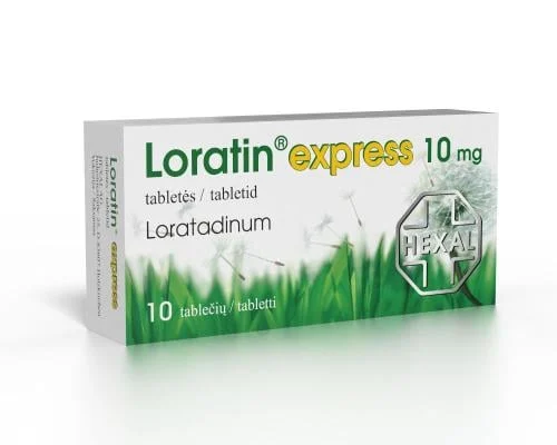 Loratin express 10 mg tabletės N10