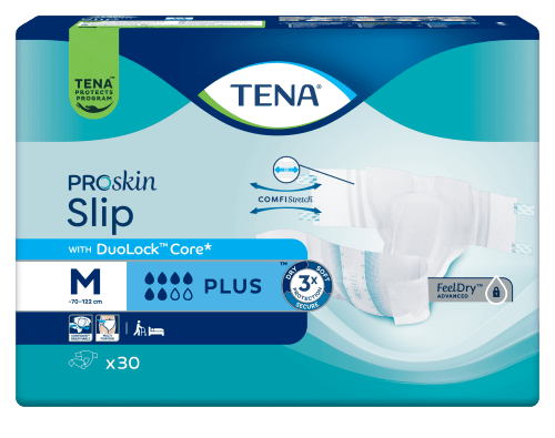 TENA Slip Plus Anatominės sauskelnės, M, N30
