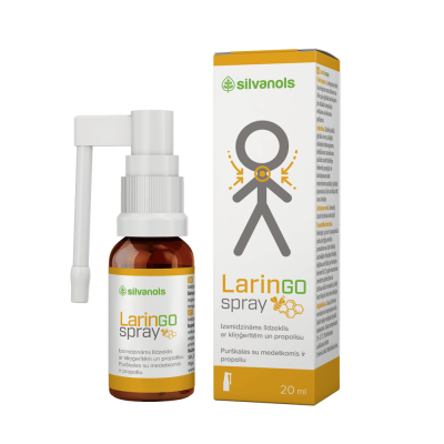 LARINGOSPRAY purškalas gerklei 20 ml