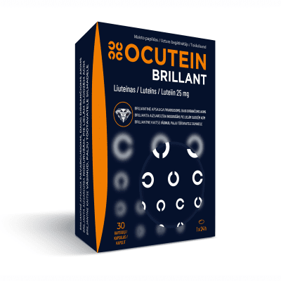 OCUTEIN BRILLIANT 25 mg kapsulės N30