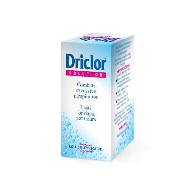 DRICLOR antiperspirantas (tirpalas) su 20 proc. aliuminio chlorido druskos 20 ml