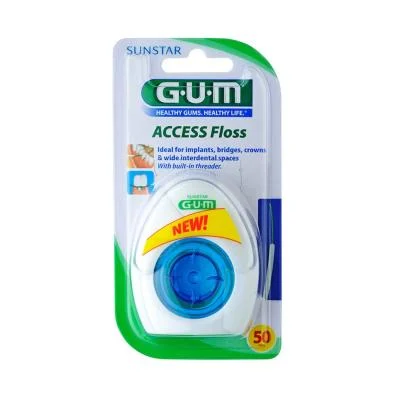 GUM ACCESS dantų siūlas (nešiojantiems implantus) 50 m