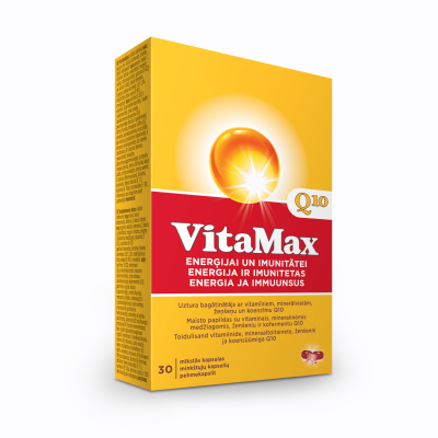 VITAMAX Q10 kapsulės N30