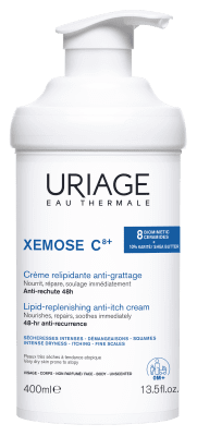 URIAGE, XEMOSE C8+ universalus minkštinamasis kremas su doz., 400ml