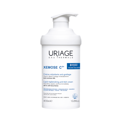 URIAGE, XEMOSE C8+ universalus minkštinamasis kremas su doz., 400ml