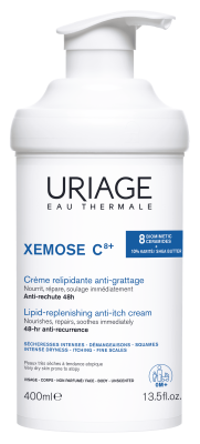 URIAGE, XEMOSE C8+ universalus minkštinamasis kremas su doz., 400ml