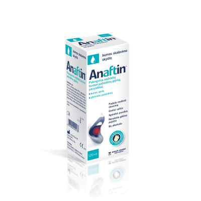 Anaftin burnos skalavimo skystis 120 ml