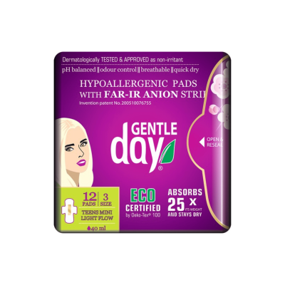 GENTLE DAY Teens Mini paketai su sparneliais ir anijonų juostele T12