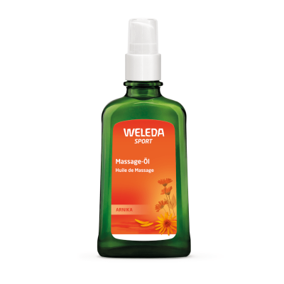 WELEDA SPORT arnikų aliejus masažui, 100 ml