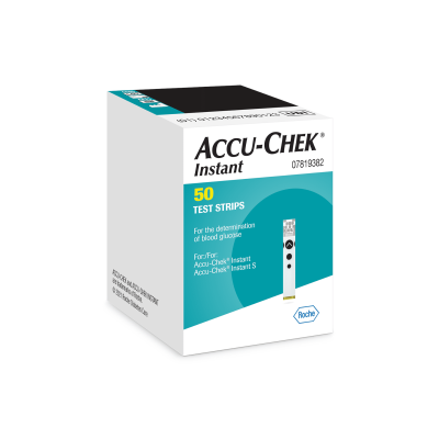 ACCU-CHEK diagnostinės juostelės INSTANT N50