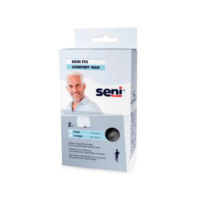 SENI FIX COMFORT MAN Black tinklinės kelnaitės, XL dydis N2