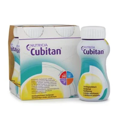 CUBITAN vanilės skonio, 4X200ML