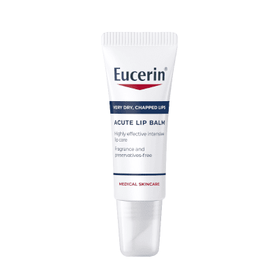 EUCERIN UreaRepair lūpų balzamas sausoms lūpoms, 10 ml