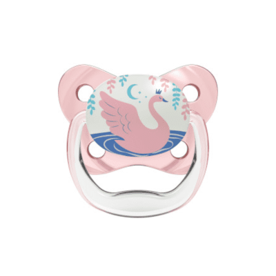 DR. BROWN'S PreVent Butterfly naktį šviečiantis čiulptukas rožinis 0-6 mėn. N1