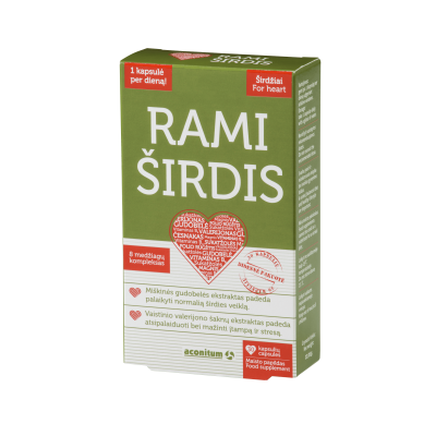 RAMI ŠIRDIS kapsulės N30