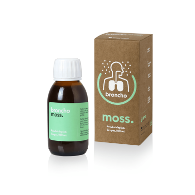 BronchoMoss sirupas 100 ml
