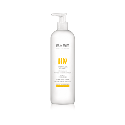 BABĒ drėkinamasis-raminamasis pienelis BODY Hydra-Calm jautriai kūno odai 500 ml 