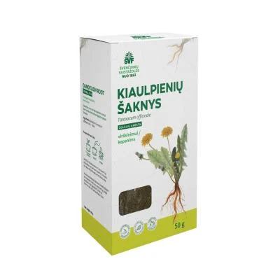 ŠVENČIONIŲ VAISTAŽOLĖS KIAULPIENIŲ ŠAKNYS, žolelių arbata, 50 g