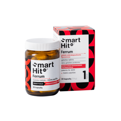 SMARTHIT IV Ferrum kapsulės, N30