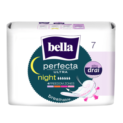BELLA PERFECTA ULTRA NIGHT higieniai paketai N7
