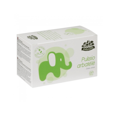 ŽOLYNĖLIS vaikams nuo 9 mėn. PUKSIO ARBATĖLĖ, žolelių arbata, 1 g x 20 vnt.