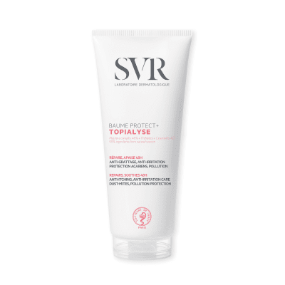 SVR maitinamasis kūno kremas niežtinčiai, atopiškai odai TOPIALYSE BAUME PROTECT+ 200 ml