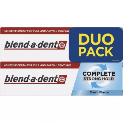 BLEND-A-DENT fiksuojantis dantų protezų kremas COMPLETE STRONG HOLD, x 47 g, N2