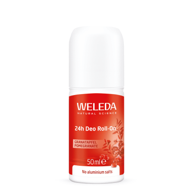 WELEDA POMEGRANATE 24 val. rutulinis dezodorantas, 50 ml