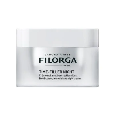 FILORGA naktinis veido kremas brandžiai odai su ryškėjančiomis raukšlėmis TIME-FILLER NIGHT 5XP CRÉME, 50 ml