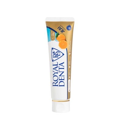 Royal Denta Jeju Citrus And Gold Technology dantų pasta su auksu ir unshiu 130 g