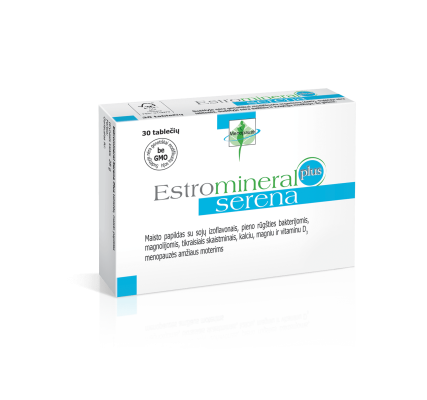 ESTROMINERAL Serena Plus tabletės N30