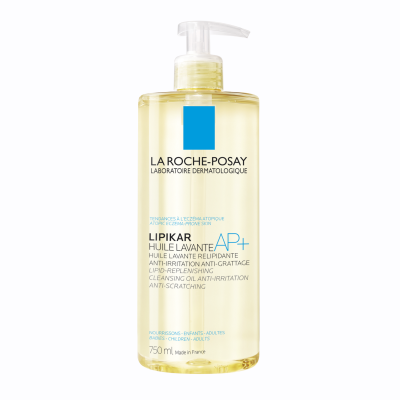 LA ROCHE-POSAY dušo aliejus LIPIKAR HUILE LAVANTE AP+, 750 ml 