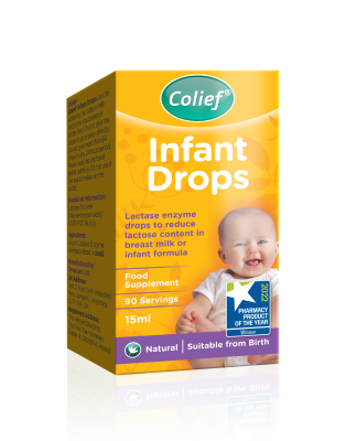 COLIEF laktazės lašai INFANT DROPS, 15 ml