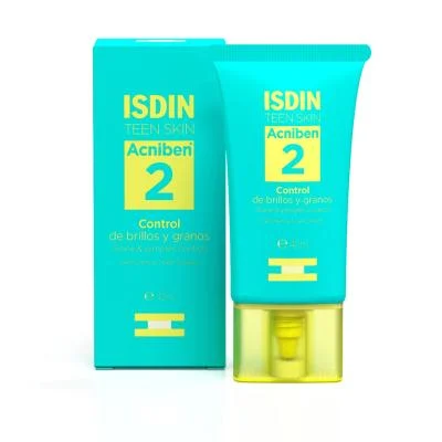 ISDIN kremas-gelis riebiai, mišriai, į aknę linkusiai odai ACNIBEN 40 ml