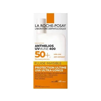 LA ROCHE-POSAY apsauginis veido fluidas ANTHELIOS UVMUNE 400, SP50+, 50 ml